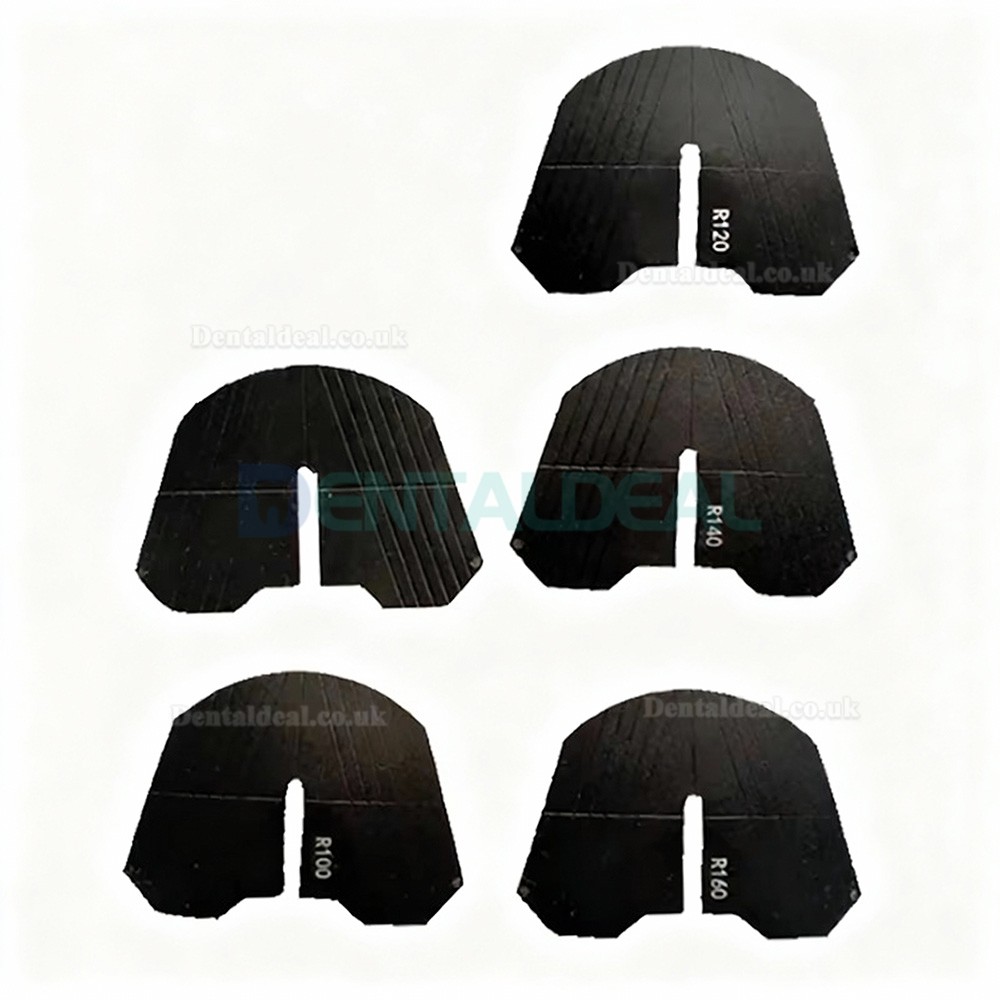 5Pcs/Set Dental Denture Alignment Guide Plate Kit